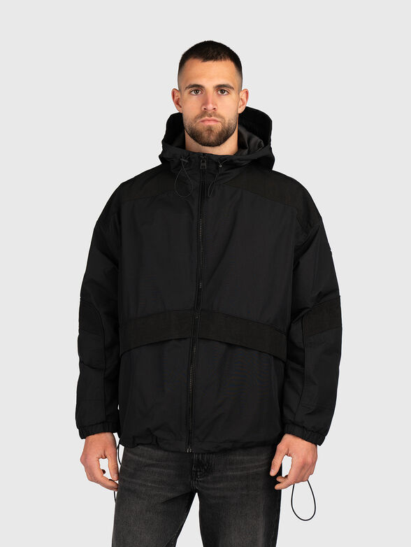Oversized transition hooded jacket - 1