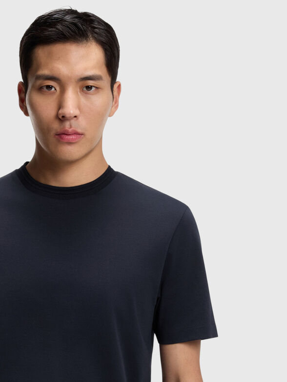 Cotton blend T-shirt - 4