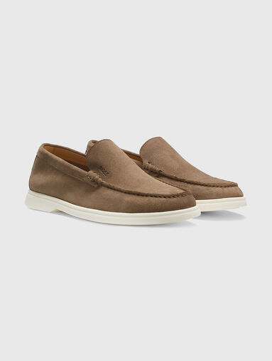 SIENNE suede loafers - 3