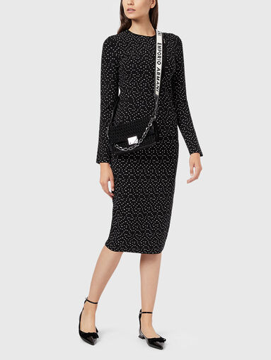 GONNA midi skirt with rhinestones - 5