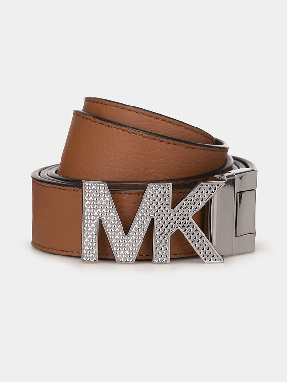 Reversible belt with logo buckle - 2