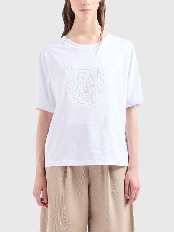 Crew neck cotton T-shirt - 1