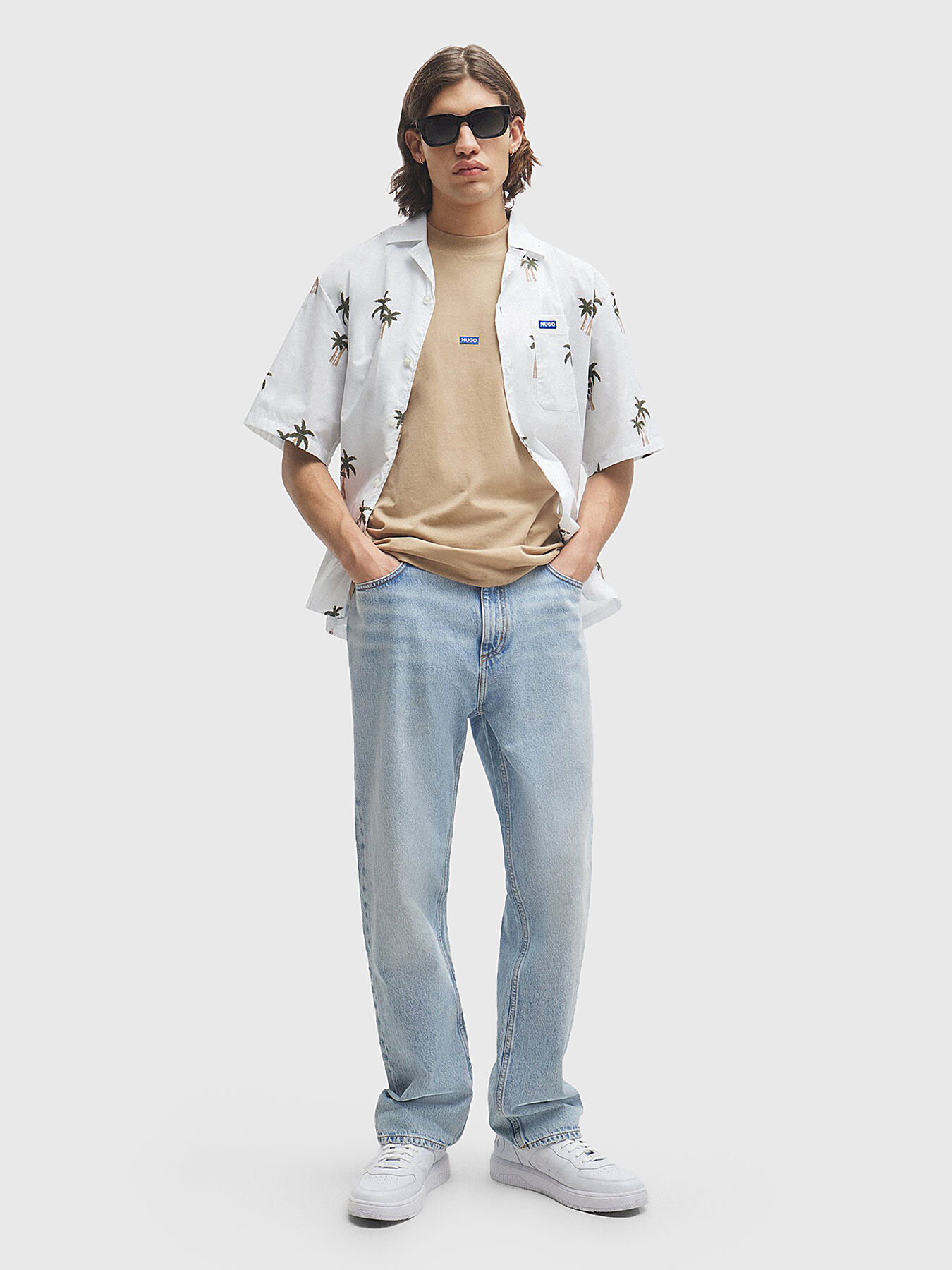 ELIGINO cotton shirt brand HUGO BLUE — Globalbrandsstore.com/en