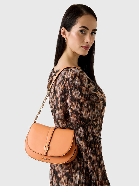 Black CARRIE bag with long strap - 2