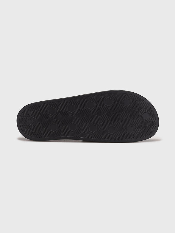 FONDO SLIDE slippers with monogram logo print - 5