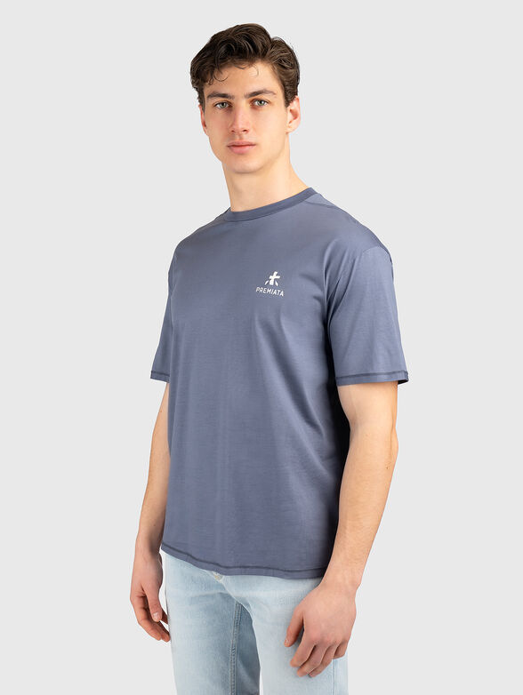 Cotton T-shirt with logo detail - 1