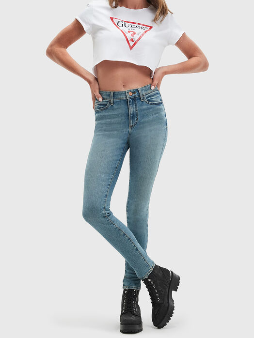 1981 skinny blue jeans