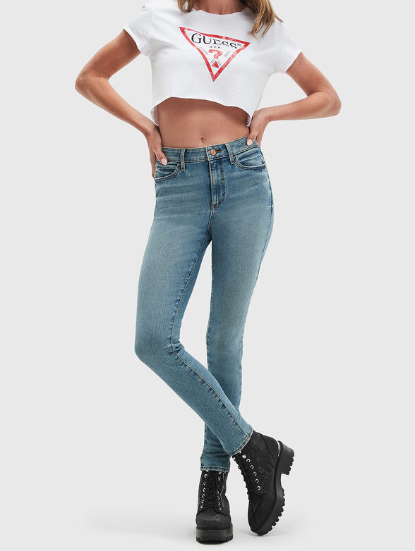 1981 skinny blue jeans - 1