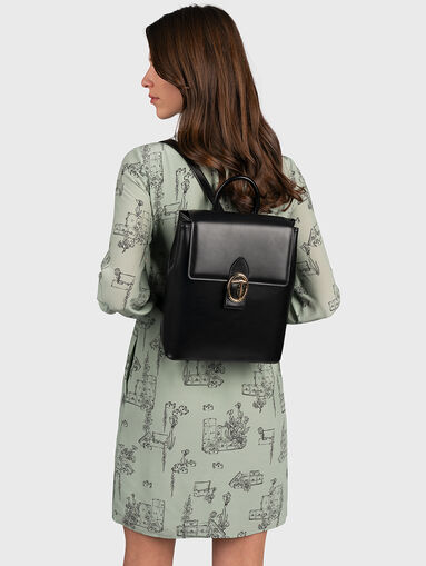 GRACE Black backpack - 5