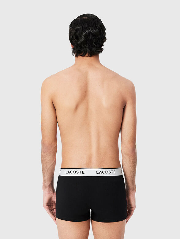 Set of three pairs of boxers with logo - 2