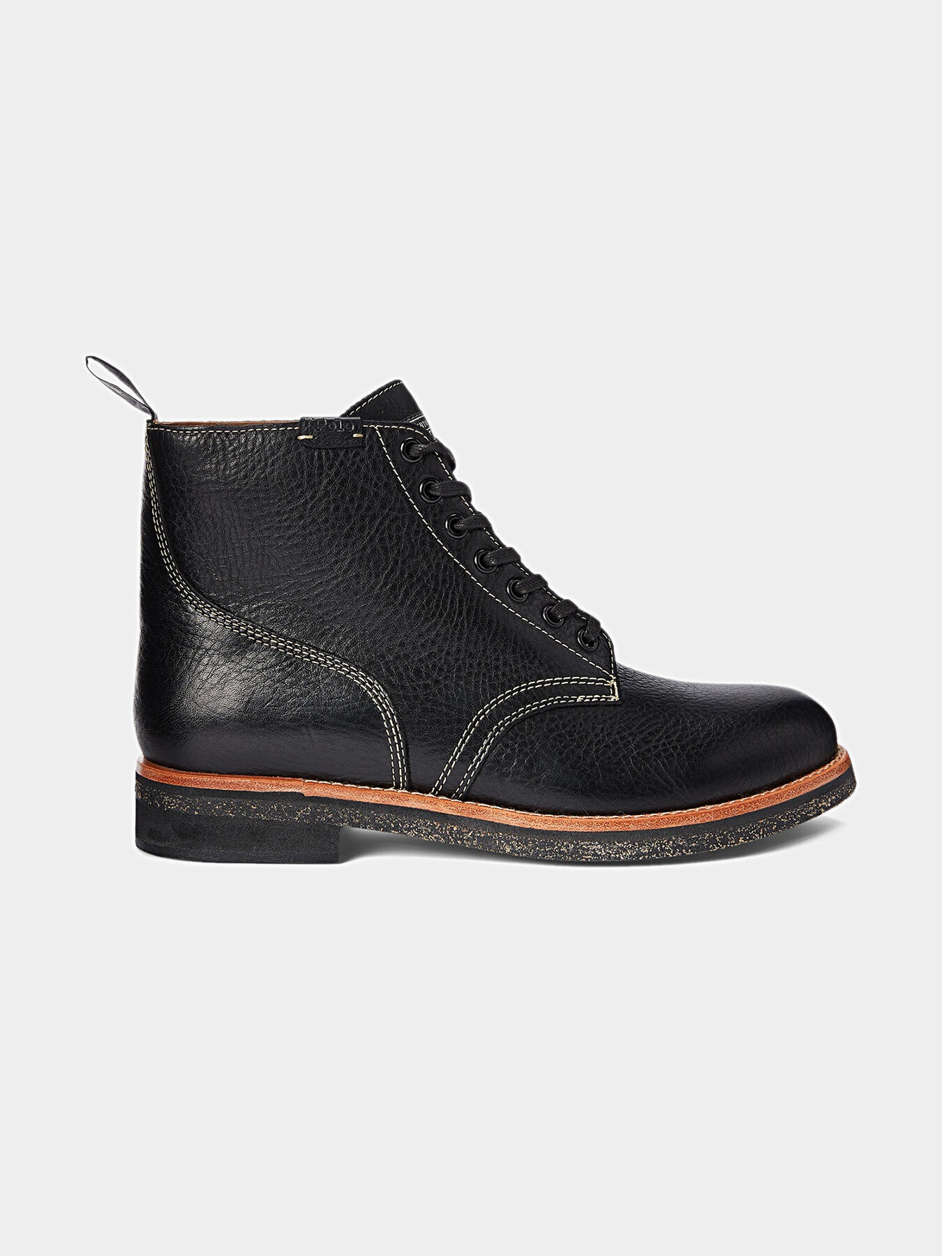 POLO RALPH LAUREN ARMY Leather boots brand POLO RALPH LAUREN Globalbrandsstore en