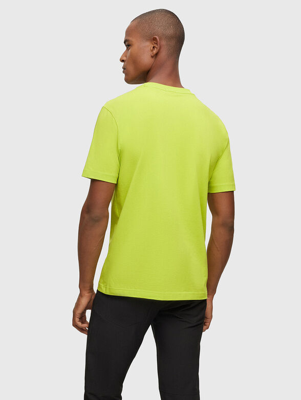 T-shirt with contrast logo detail - 3