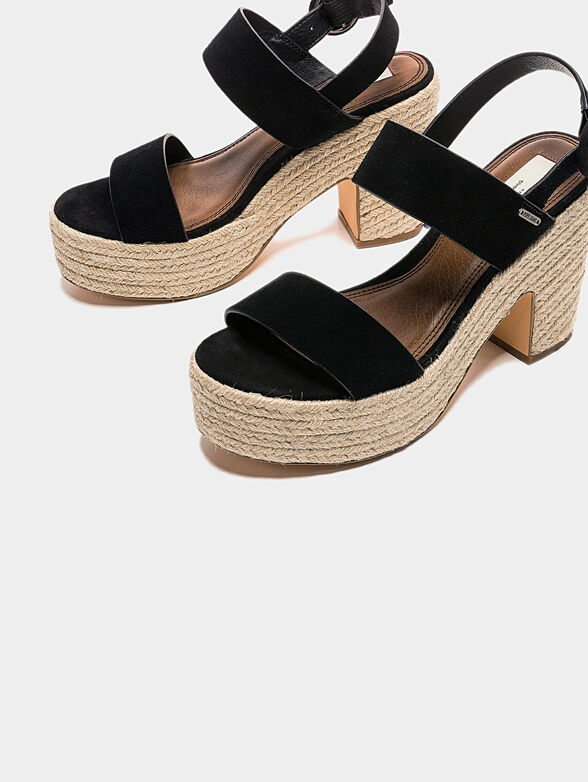 BLEAN SUE Suede sandals - 1