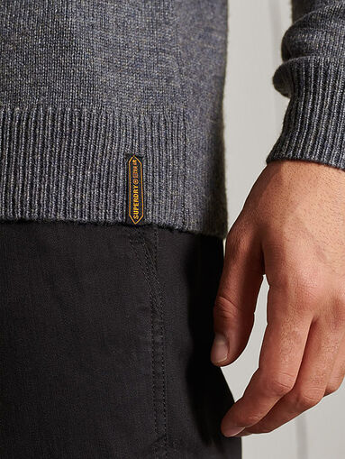 Midnight blue sweater HARLO - 5