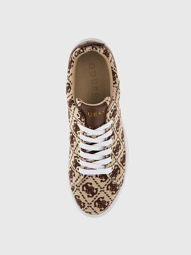 GIANELE 4G logo sneakers - 5