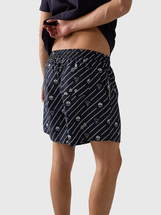 Printed beach shorts - 2