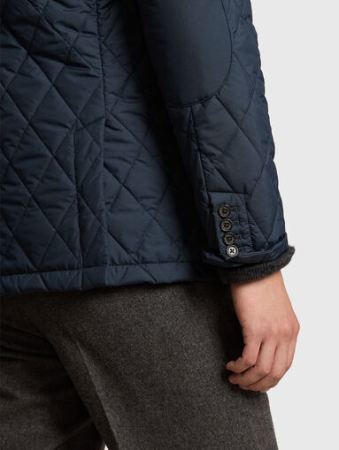 Jacket with zipper and buttons - 5