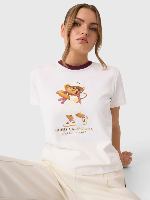 Cotton printed t-shirt - 1
