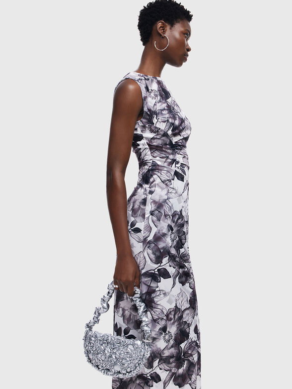 Floral midi dress - 4