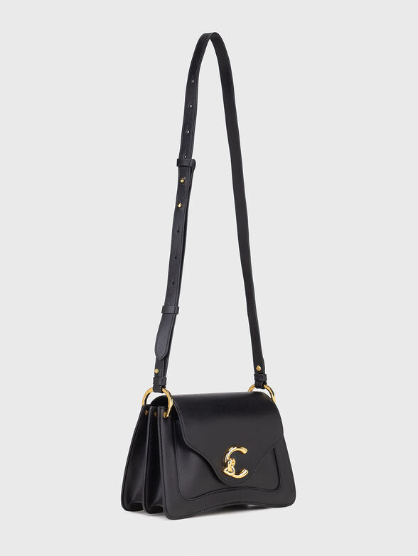 C-ME leather bag with accent logo - 2