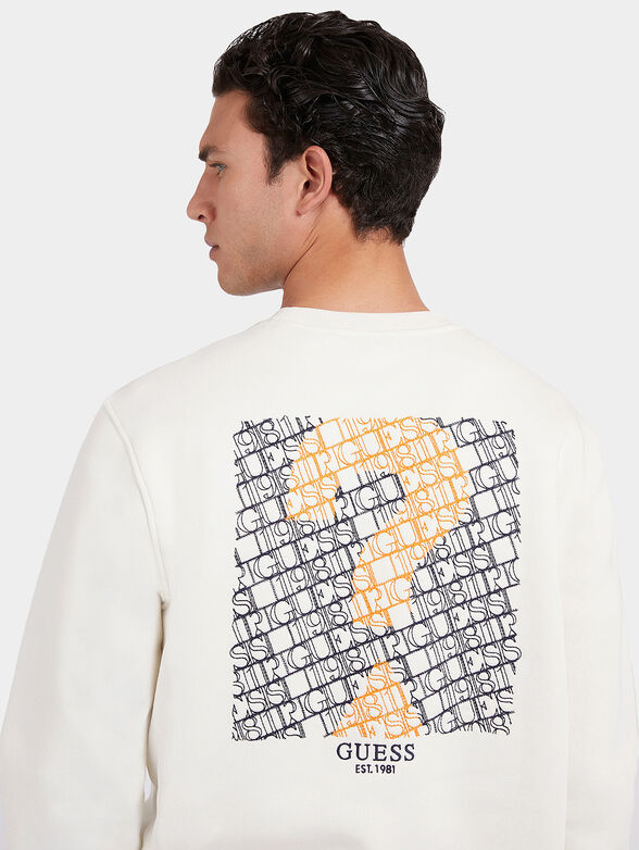 ERMES sweatshirt with logo embroideries on back - 3