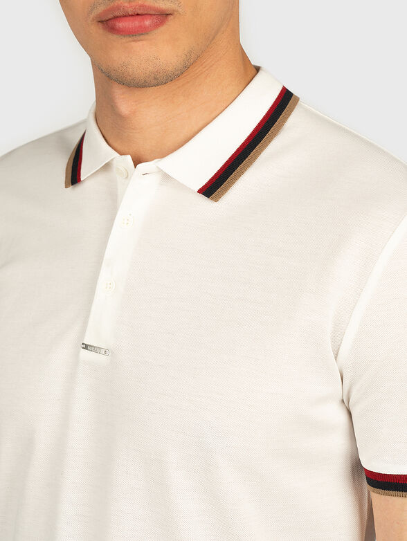Polo-shirt with contrasting stripes - 2