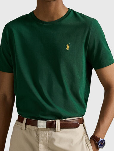 Cotton T-shirt with a crew neck - 4