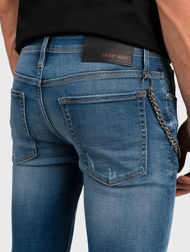 IGGY jeans with metal chain - 4