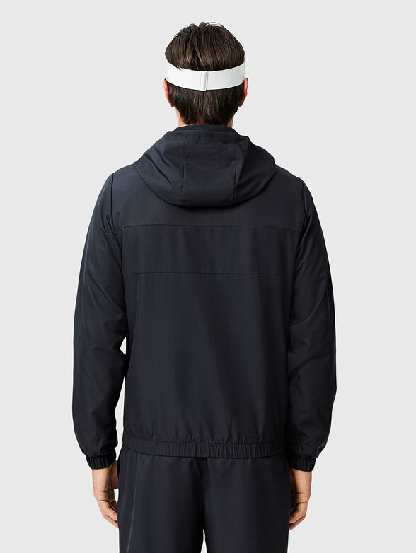 Hooded jacket in black colour - 3