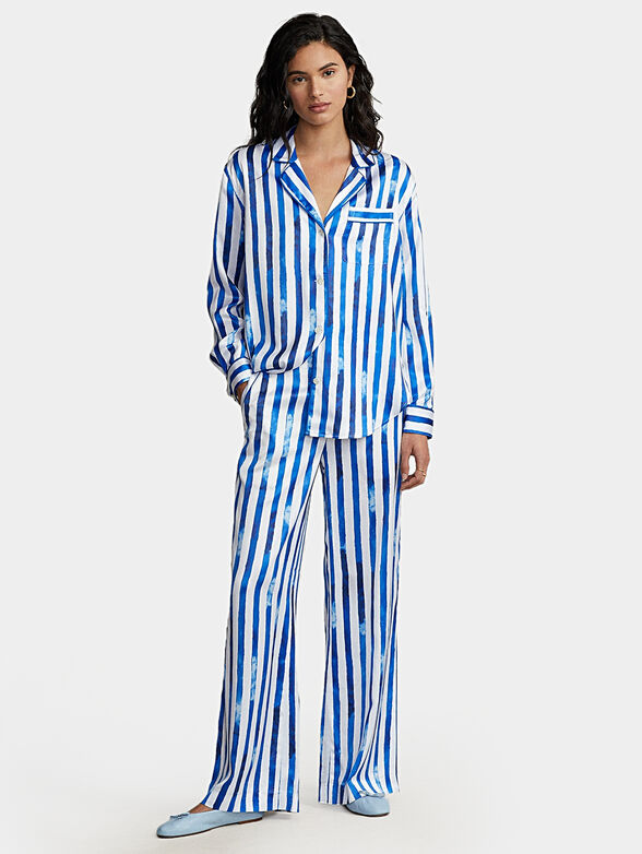 Trousers with art stripes print - 4