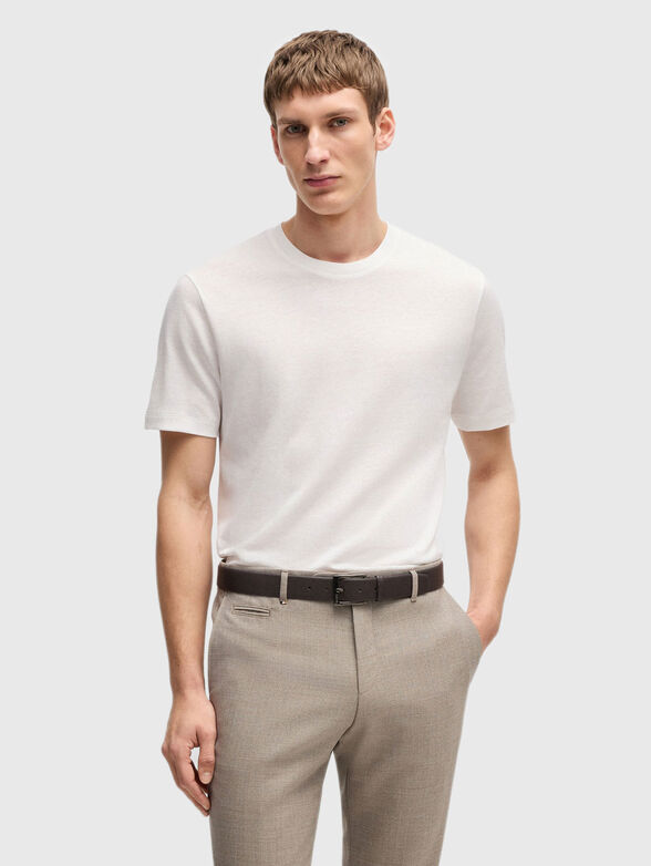 H THOMPSON cotton T-shirt - 1