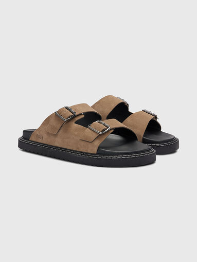CLIFF sandals with suede details - 2