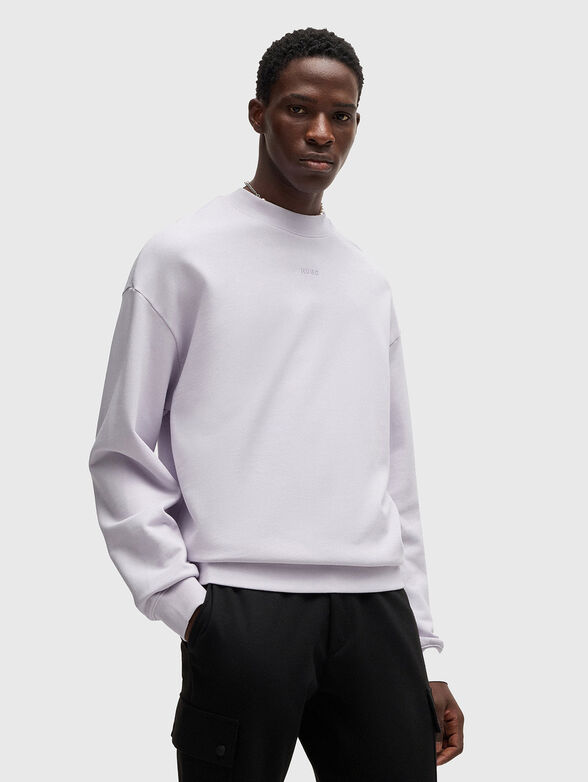 Logo cotton sweatshirt - 1