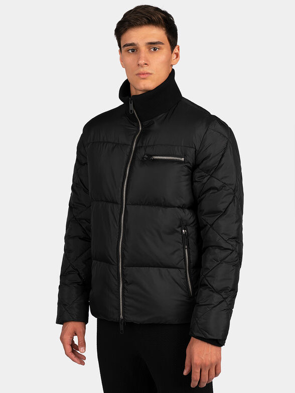 Black padded jacket - 1