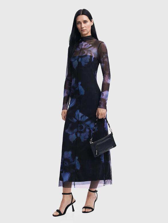 Slim floral dress - 1
