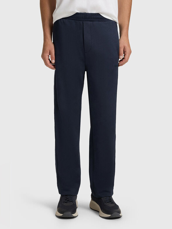 Sport trousers with accent pocket - 1