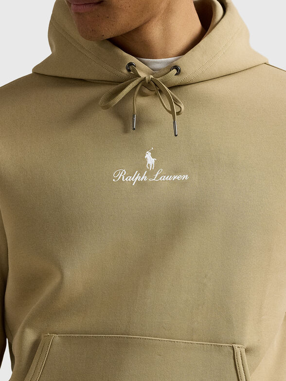 Cotton sweatshirt with hood - 4