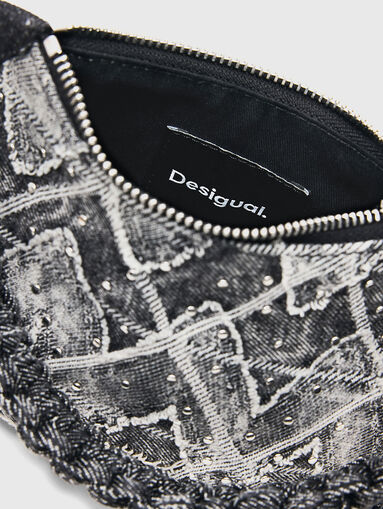 Denim bag with studs - 5