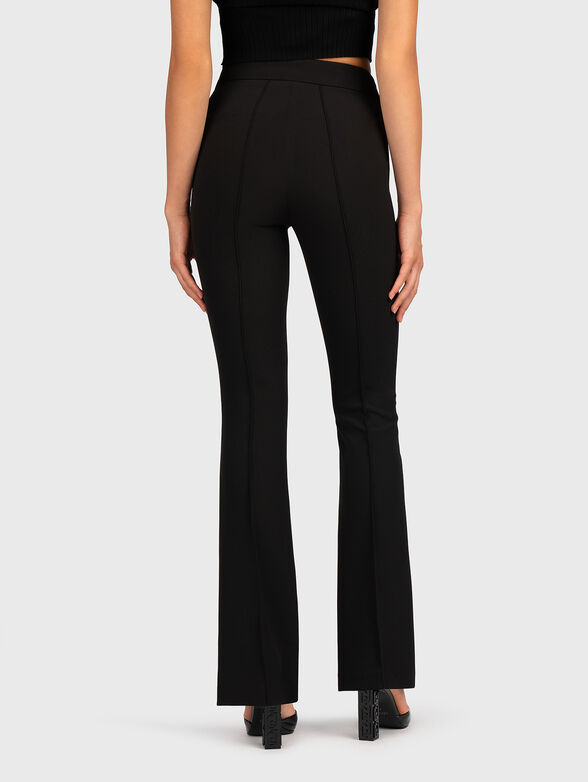 Golden accent trousers - 2