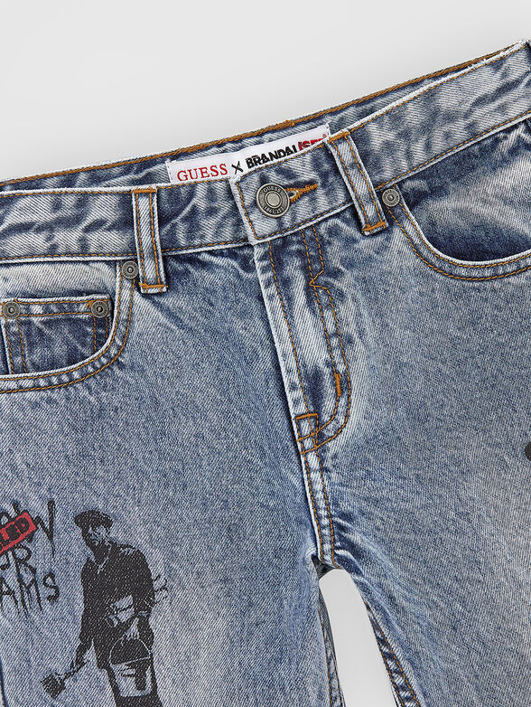 CARPENTER jeans with print - 3