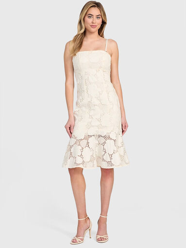MAISY lace midi dress - 5