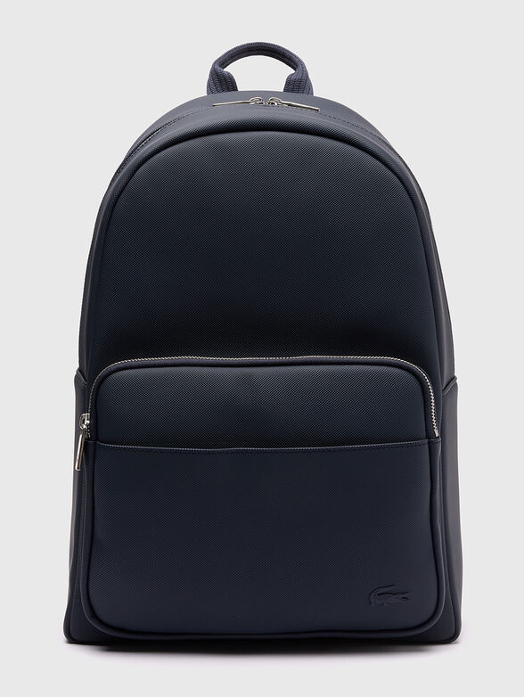 Faux leather backpack - 1