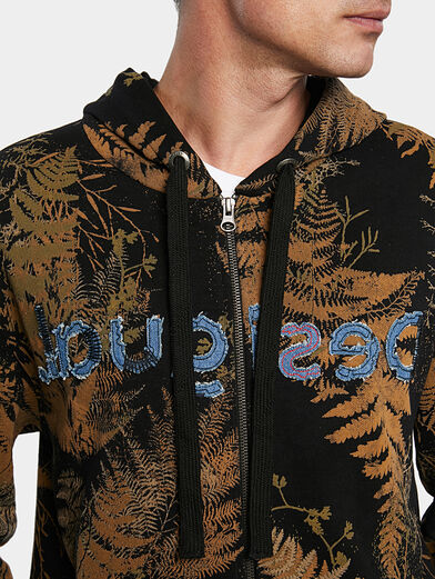 JANO Sweatshirt with tropical print - 2