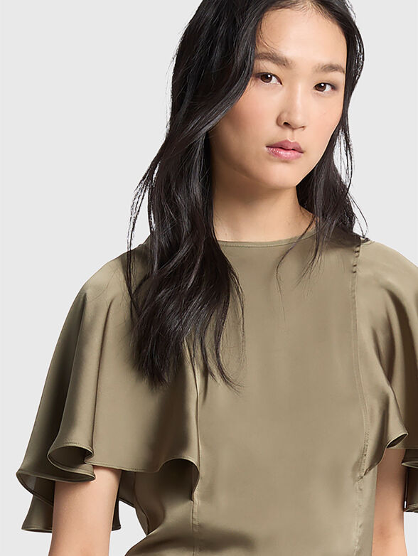Satin blouse - 4