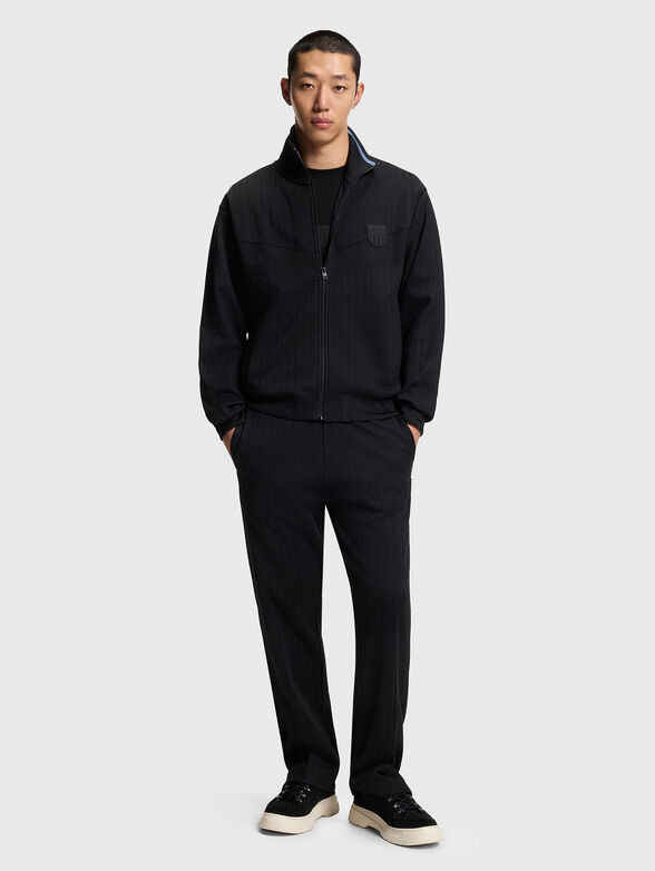 DARVISH crew neck T-shirt with logo patch - 2