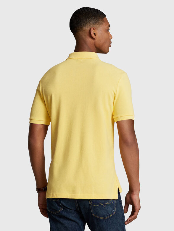 Polo shirt in yellow colour - 3
