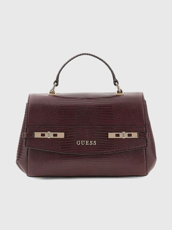 Кросбоди чанта MELINDA с релефна текстура - 1