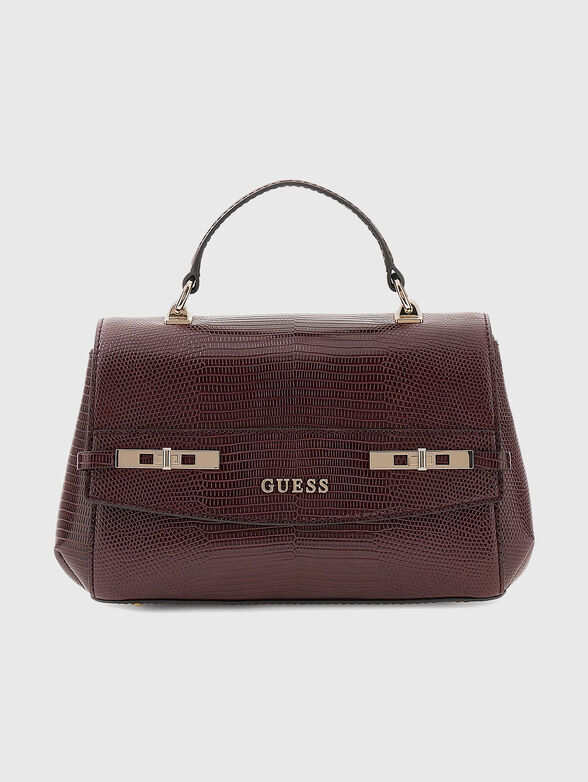 MELINDA crossbody bag with embossed texture - 1