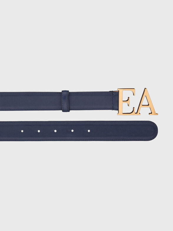 Black belt with accent logo - 2