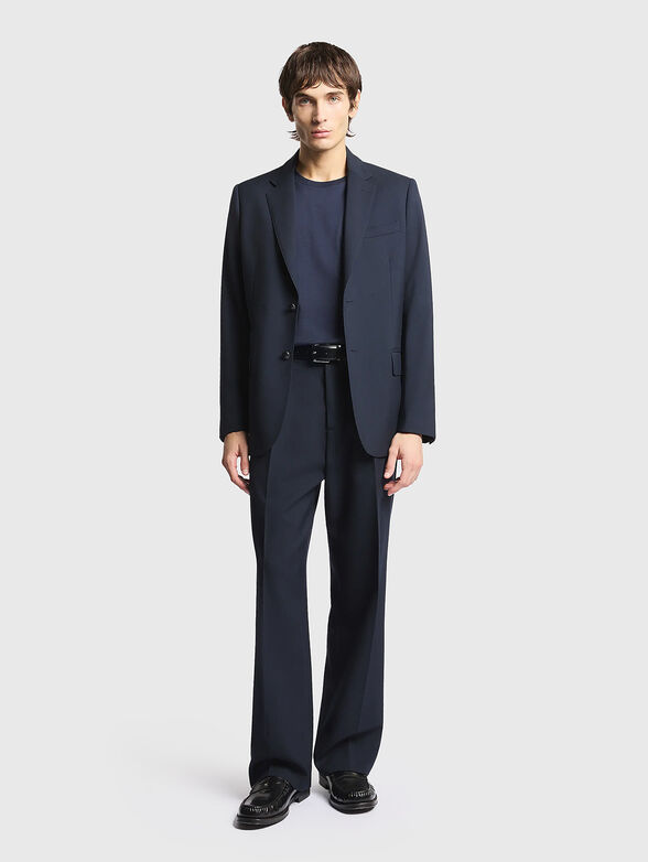 Single-breasted wool jacket - 2